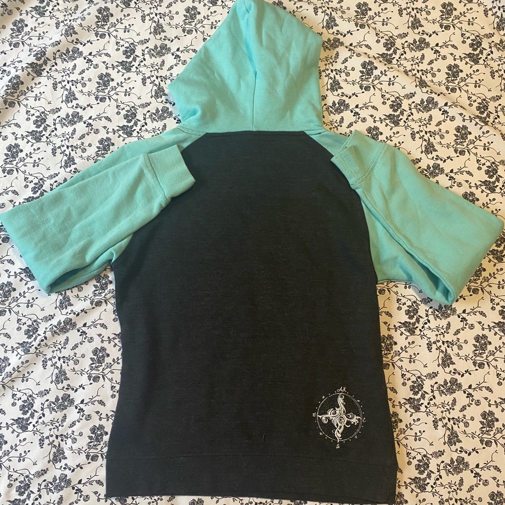 Compass Hoodie With Buttons - Picture 2 of 3